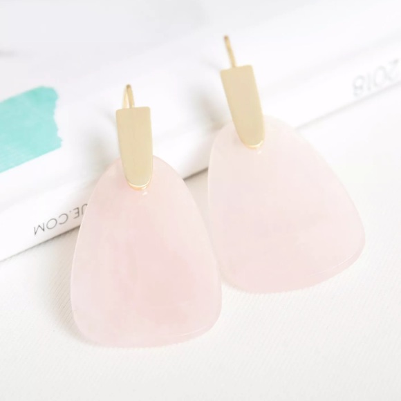 NEW✨ Kendra Scott Marty Gold Drop Earrings Quartz - Picture 3 of 3